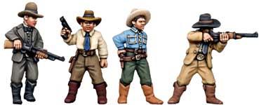 28mm Historical - 1920s (Gangsters): Texas Rangers