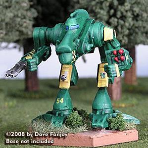 BattleTech Miniatures: Dragonfly ''Viper'' Prime (resculpt)