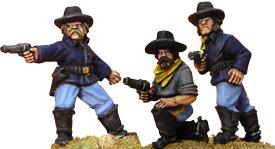 Artizan Designs Wild West: 7th Cavalry with Pistols (foot) (3)