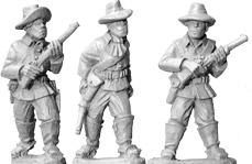 Artizan Designs Wild West: Buffalo Soldiers with Carbines (foot) (3)
