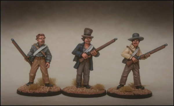 Artizan Designs Wild West: Texian Volunteers I (3)