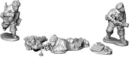 WWII 28mm: British Airborne PIAT Teams (4)