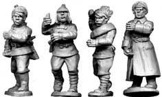 28mm Historical: Bolshevik Standard Bearers