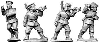 28mm Historical: Chinese Buglers & Standard Bearers
