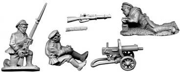 28mm Historical: White Russian Maxim Gun