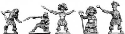 28mm Historical: Ngoni Chiefs and Witchdoctors