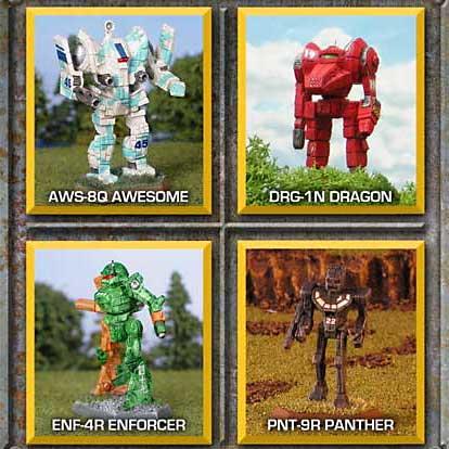 BattleTech Miniatures: Command Lance