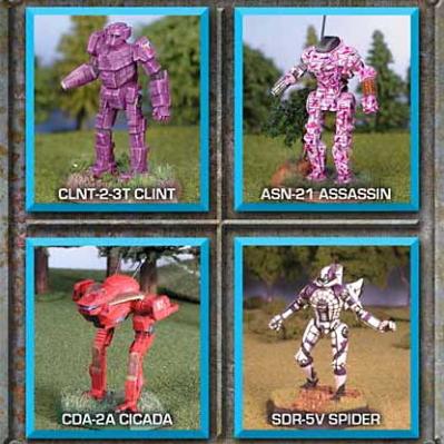 BattleTech Miniatures: Recon Lance