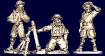 (British) 8th Army Mortar Teams (3)