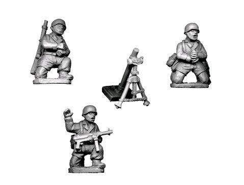 Crusader Miniatures: Fallschirmjager 8cm Mortar