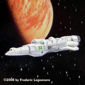 BattleTech Miniatures: Dante Frigate