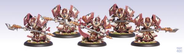 Warmachine: (The Protectorate Of Menoth) Exemplar Bastion Unit