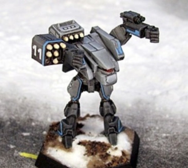 BattleTech Miniatures: Dasher ''Fire Moth'' Prime (resculpt)