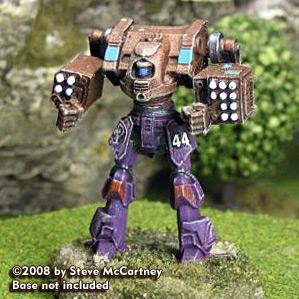 BattleTech Miniatures: Koshi ''Mist Lynx'' Prime (resculpt)