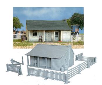 28mm American Civil War: North American Farmhouse 1750-1900 (1)