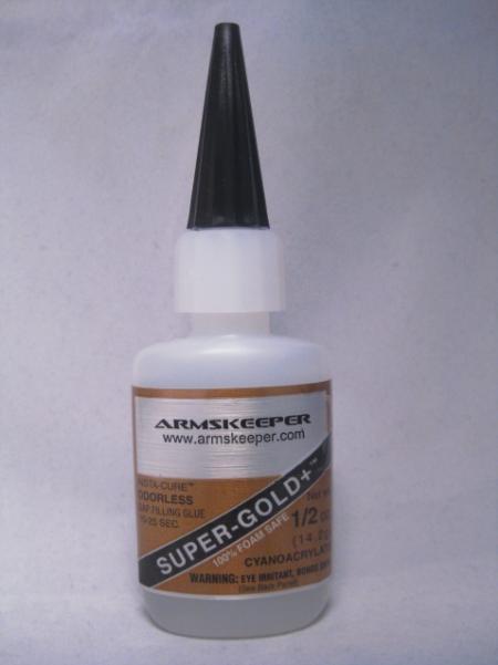 ArmsKeeper Glues: Super Gold+ Gap Filling Odorless (1 oz.)