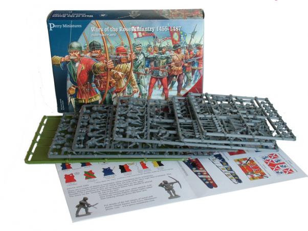 28mm Wars Of The Roses: Infantry 1455-1487 (Plastic)
