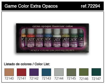 Game Color: Extra Opaque Colors Paint Set (8)
