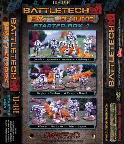 BattleTech Miniatures: Battle Force Scale Starter Box # 1 (12)