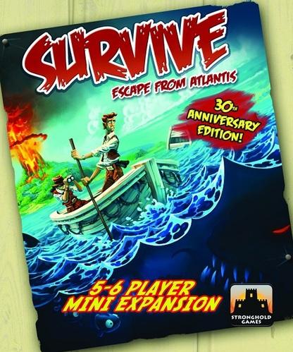 Survive: Escape From Atlantis! - The 5-6 Player Mini-Expansion (30th Anniversary Edition)