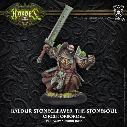 Hordes: (Circle Orboros) Warlock Baldur The Stonesoul