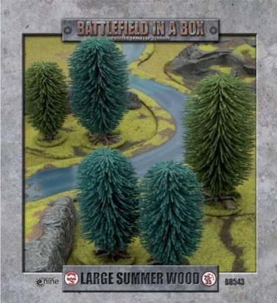 Battlefield in a Box: Large Summer Wood (x1) - 30mm