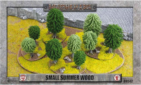Battlefield in a Box: Essentials - Small Summer Wood (x1)