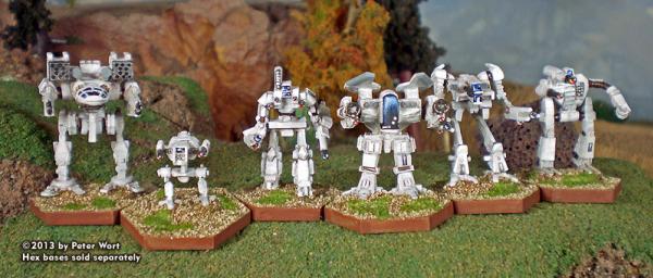 BattleForce Scale Level II Comstar Pack (6)