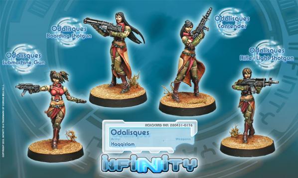 Infinity (#176) Haqqislam: Odalisques Box Set (4)