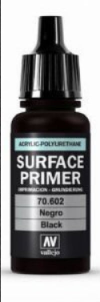 Vallejo New Game Air: Surface Primer - Black (18ml)