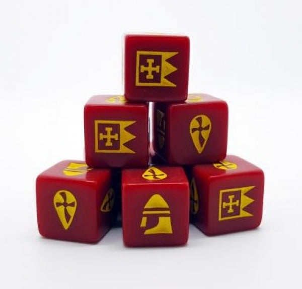 Saga Faction Dice: Continental Norman Carolingian (8)