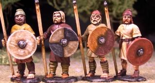 (Anglo-Saxon) Geburs w/Spears & Shield (Levy)