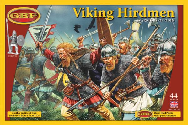 28mm Historical: Viking Hirdmen - Warriors Of Odin (plastic)