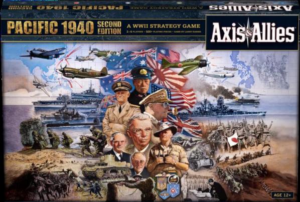 Axis & Allies Board Game: Pacific 1940 [2nd Edition]