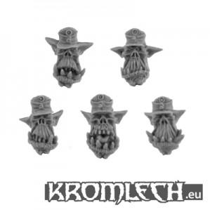 Kromlech Conversion Bitz: Orc ''Afrika Korps'' Heads (10)
