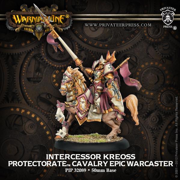 Warmachine: (The Protectorate Of Menoth) Intercessor Kreoss, Epic Cavalry Warcaster