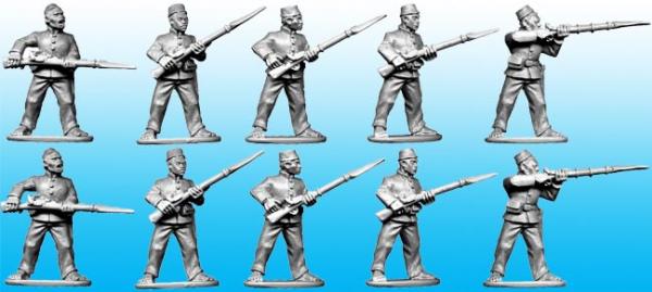 Darkest Africa: Zanzibari Regulars in Action