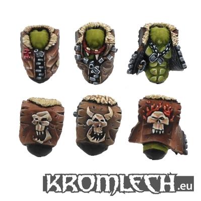 Kromlech Conversion Bitz: Orc Pilot Torsos (6)
