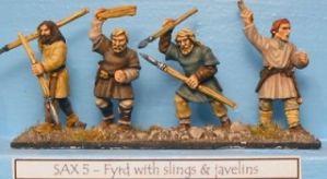 (Carolingian Franks) Levy w/Javelins (12)