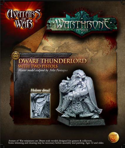 Avatars of War: Dwarf Thane with Pistol