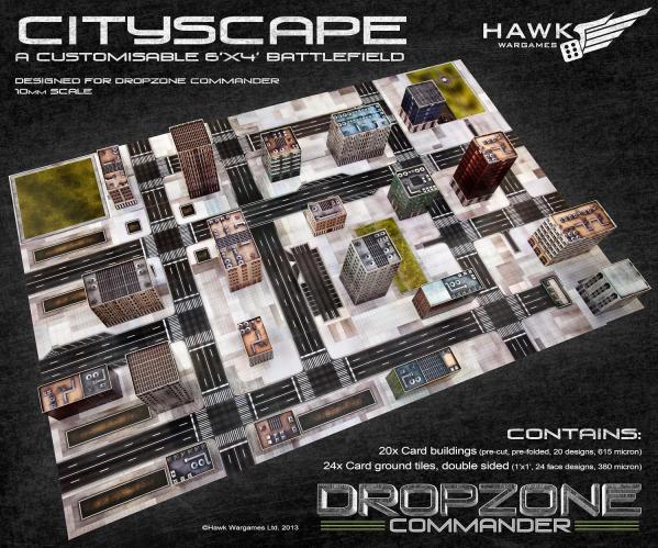 Dropzone Commander: Cityscape Terrain Pack