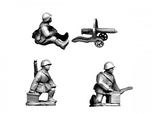 Crusader Miniatures - WWII Russian: Russian HMG - In Winter Kit