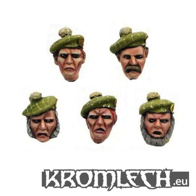 Kromlech Conversion Bitz: Highlanders Heads (10)