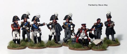 28mm Napoleonic: (Russian) High Command, 1812 (Foot)