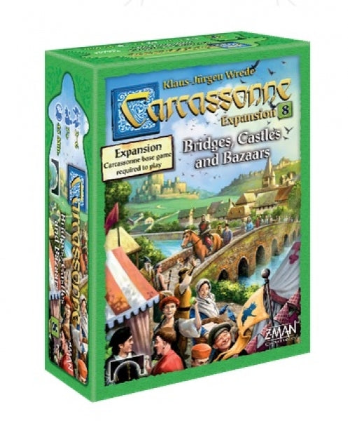 Carcassonne Expansion #8: Bridges, Castles and Bazaars