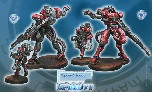 Infinity (#438) Nomads: Iguana Squadron