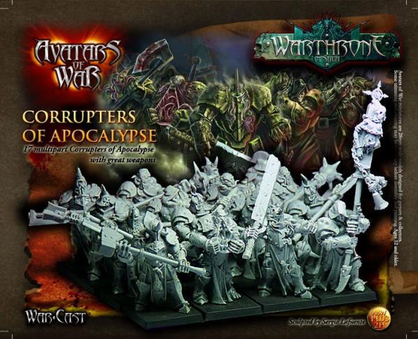 Avatars of War: Warriors of Pestilence with Shields