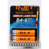 Quest 6113 B4-6 Q-Jet Model Rocket Motor 2pk