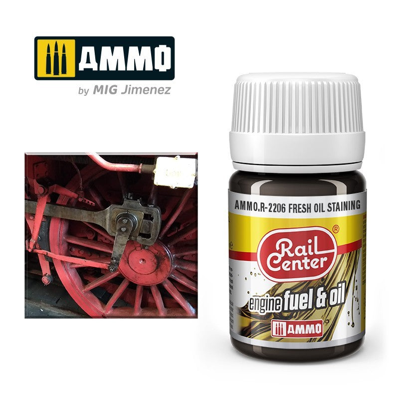 Ammo Mig R2206 FRESH OIL STAINING (35ML)
