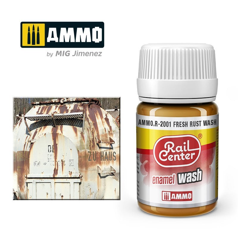 Ammo Mig R2001 FRESH RUST WASH (35ML)
